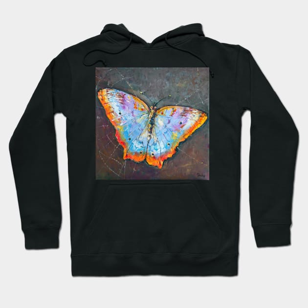 Butterfly. Morning Forest Hoodie by NataliaShchip